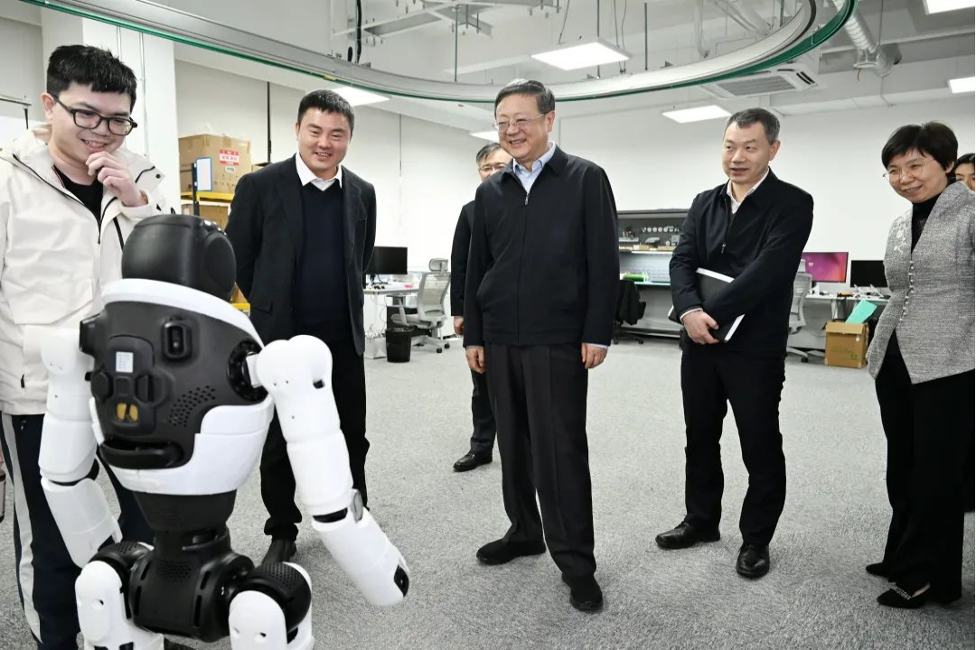 上海市委书记陈吉宁专题调研LEwin乐玩机器人